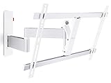 VOGEL'S WALL 3345 - TV Wandhalterung für 40-65 Zoll Fernseher, Wandhalter, Schwenkbar & Neigbar bis 180°, Fernsehhalterung für die Wand, VESA 600 x 400, Universelle Kompatibilität, Smart TV Halterung