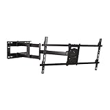 DQ Reach XXL 101 cm TV Wandhalterung Schwarz - Empfohlene TV-Größe: 42' - 80' - VESA 200x200 ... 800x400 mm - Vollbeweglich / Drehbar / Schwenkbar / Neigbar