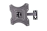 AmazonBasics Essentials schwenk- und neigbare TV-Einarm-Wandhalterung für 58,4-127 cm (23-50 Zoll) TV-Geräte