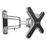 PureMounts STYLE-23C Wandhalterung für TV Geräte mit 33-69cm (13-27'), VESA: 100x100, neigbar: +/-15°, schwenkbar: +/-30°, Wandabstand: 97-423mm, Traglast max:  15kg, schwarz