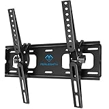 TV Wandhalterung Neigbare Halterung für 26-55 Zoll Flach&Curved Fernseher oder Monitor bis zu 60kg, max.VESA 400x400mm