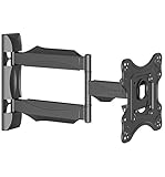 Invision Ultra-dünne TV Wandhalterung mit 20 Zoll Auslegerarm / 1,8-Zoll Wandprofil Neig- und Schwenkbar für die Meisten 26-42 Zoll LED LCD Plasma 3D & 4K - Bildschirme (HDTV-M)