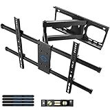 deleyCON Universal TV Wandhalterung - 37' - 70' Zoll (94-178cm) - Neigbar Schwenkbar Belastbar bis 60Kg - bis VESA 600x400mm - Wandabstand Variabel