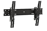 VOGEL'S PFW 6810 Neigbare TV-Wandhalterung für 139-203 cm (55-80 Zoll) Fernseher, Neigbar bis 15°, Max. 75 kg, VESA 75x75 bis 800x400 mm, Schwarz
