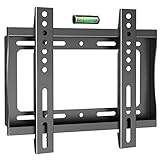 TV Wandhalterung Fernseher Halterung für 17-42 Zoll Flach&Curved Fernseher Oder Monitor bis zu 30kg, Max.VESA 200x200mm