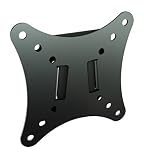 RICOO Monitorhalterung Monitor Wandhalterung Starr F0111 Universal LCD TV TFT Flach Wand Halterung Curved PC Computer Bildschirm Wandhalter für 38cm/13'-76cm/29' Zoll / VESA 75x75 100x100