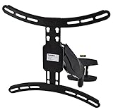 Telefunken WM710 Gasdruckfeder-Wandhalterung (geeignet für Fernseher von 32 - 65 Zoll, VESA max. 400x400 mm, neigbar, schwenkbar)